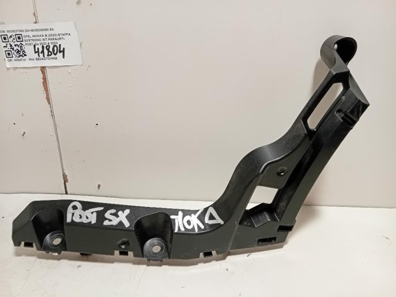 Staffa Sostegno Intparaurti POST 9835237980 DX+9835238080 SX Opel Mokka B 2020