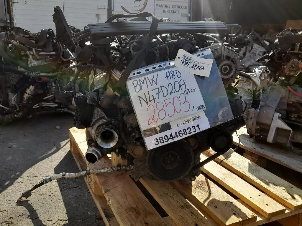 Motore Semicompleto N47D20A 143CV Bmw Serie 1 E87 Berlina 2005