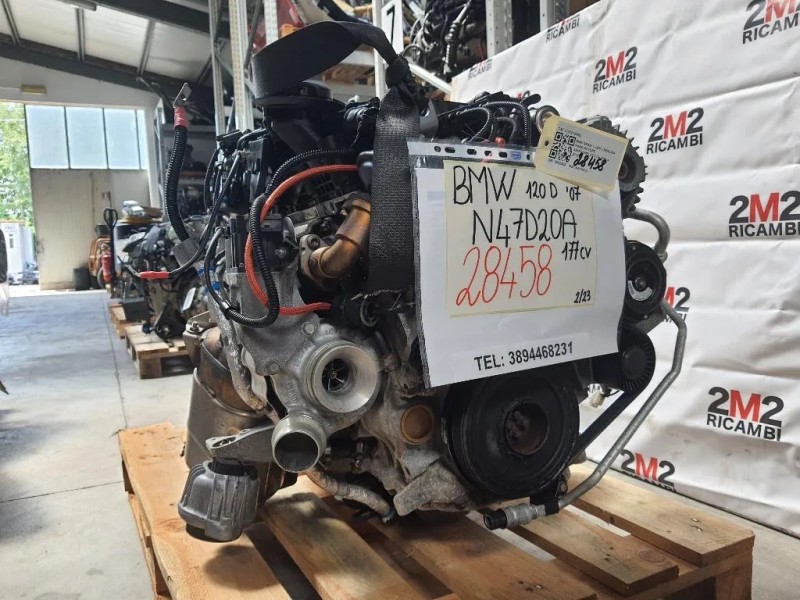 Motore Semicompleto N47D20A 177CV 130KW Bmw Serie 1 E87 Berlina 2005