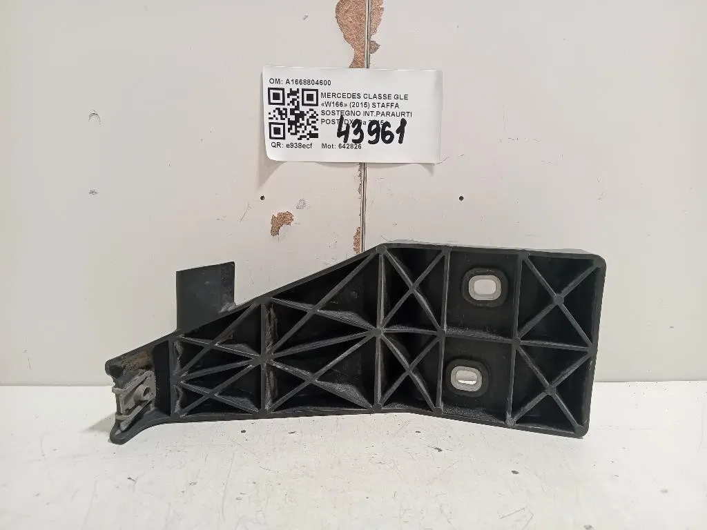 Staffa Sostegno Intparaurti POST DX A1668804600 Mercedes Classe GLE W166 2015