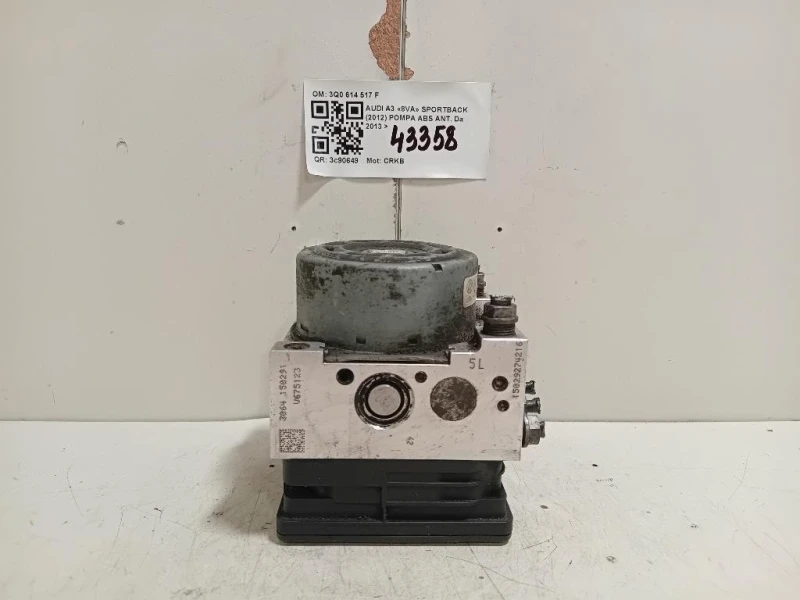 Pompa ABS ANT 3Q0 614 517 F Audi A3 8VA Sportback 2012