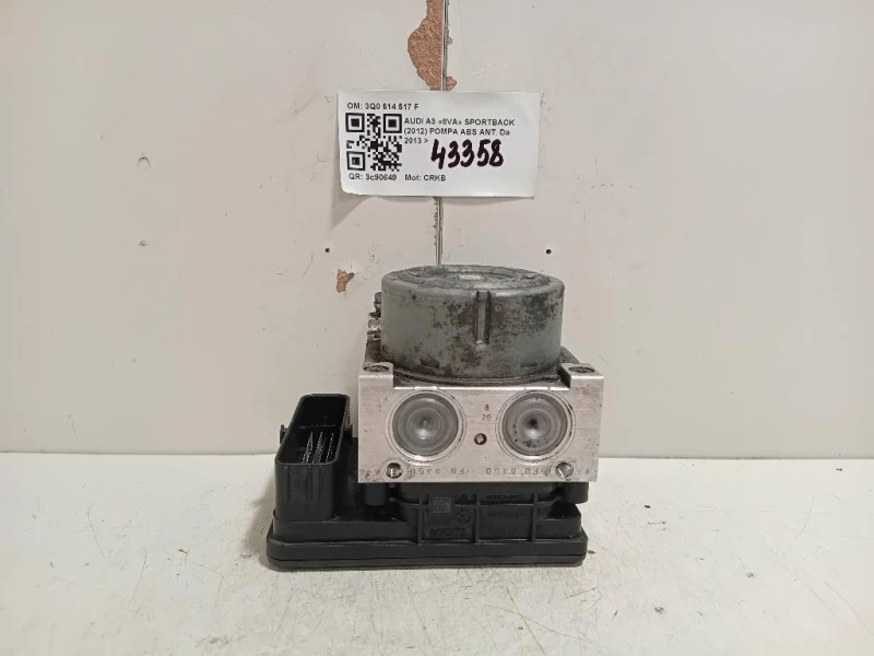Pompa ABS ANT 3Q0 614 517 F Audi A3 8VA Sportback 2012