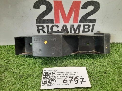 Staffa Sostegno Intparaurti POST DX 9644915480 Peugeot 307 CC 2001