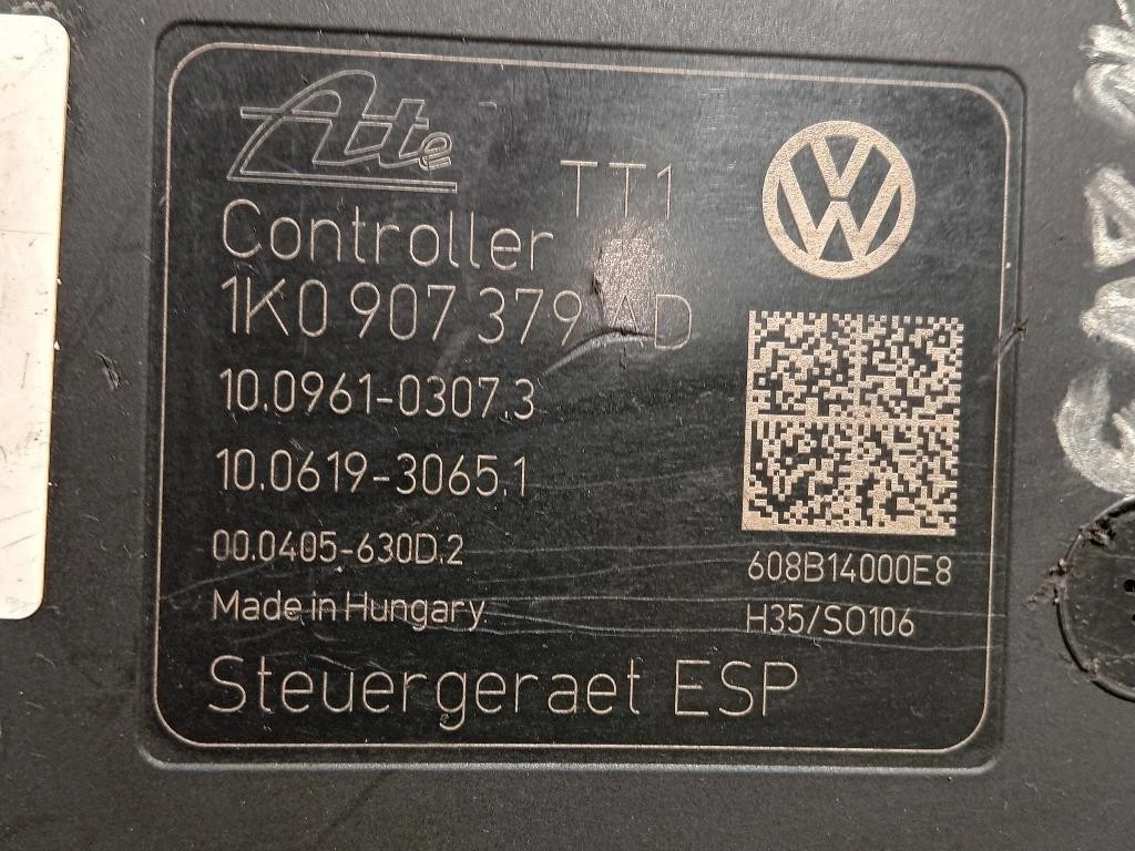 Pompa ABS ANT 1K0 907 379 AD 1K0614517BD Audi A3 8VA Sportback 2012