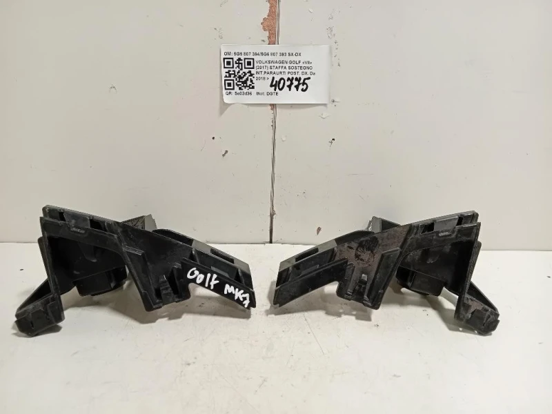 Staffa Sostegno Intparaurti POST DX 5G6 807 3945G6 807 393 SX-DX Volkswagen GOLF VII 2017