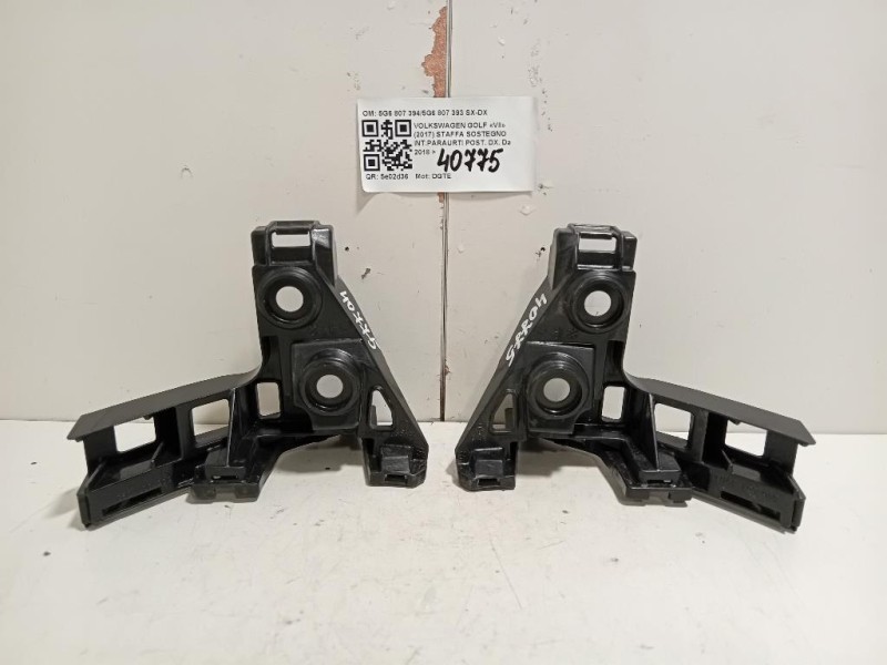 Staffa Sostegno Intparaurti POST DX 5G6 807 3945G6 807 393 SX-DX Volkswagen GOLF VII 2017