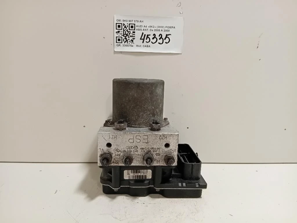 Pompa ABS ANT 8K0 907 379 AH Audi A4 8K2 2008