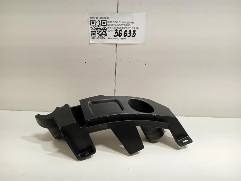 Staffa Sostegno Intparaurti POST SX 9813361280 Citroen C3 III 2016