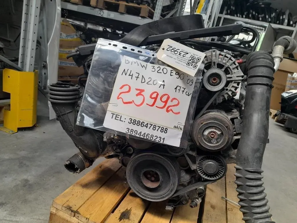 Motore Semicompleto N47D20A 177 CV 130 KW Bmw Serie 3 E90 Berlina 2005