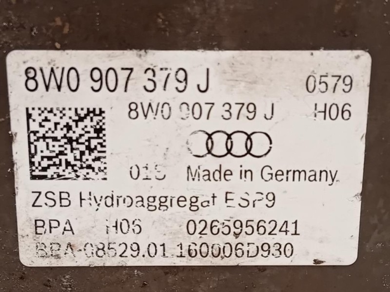 Pompa ABS ANT 8W0 907 379 J Audi A4 8W5 Avant 2015