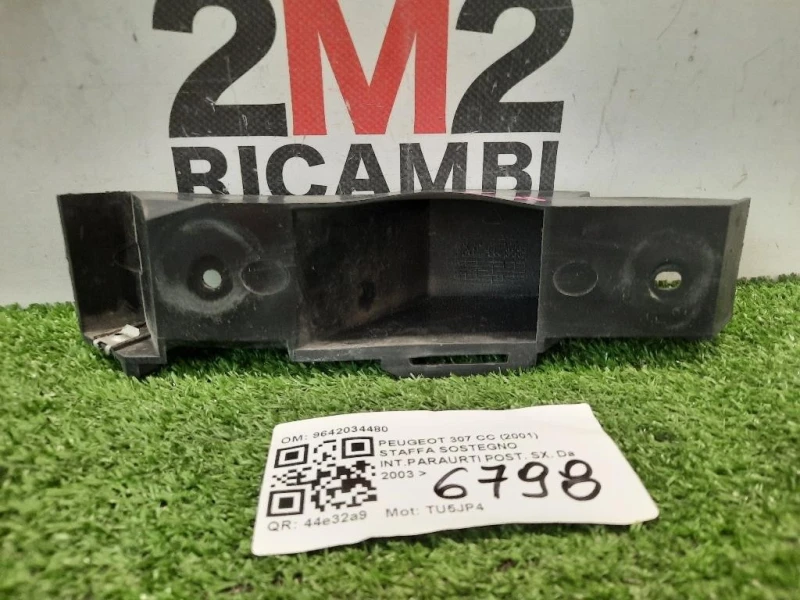 Staffa Sostegno Intparaurti POST SX 9642034480 Peugeot 307 CC 2001