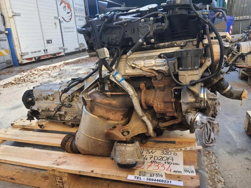 Motore Semicompleto N47D20A 177CV 130KW Bmw Serie 3 E90 Berlina 2005