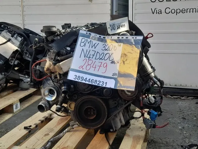 Motore Semicompleto N47D20C 184CV 135KW 2011 Bmw Serie 3 E90 Berlina 2005