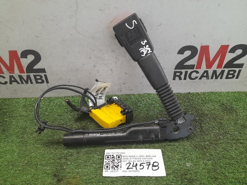 Attacco Cintura ANT SX 72117213563 Bmw Serie 1 E87 Berlina 2005