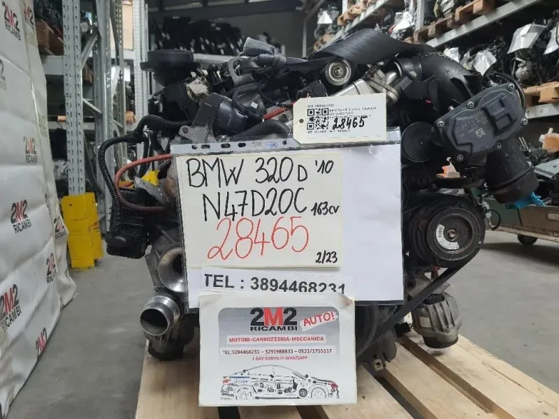 Motore Semicompleto N47D20C 163CV 120KW Bmw Serie 3 F31 Touring 2012