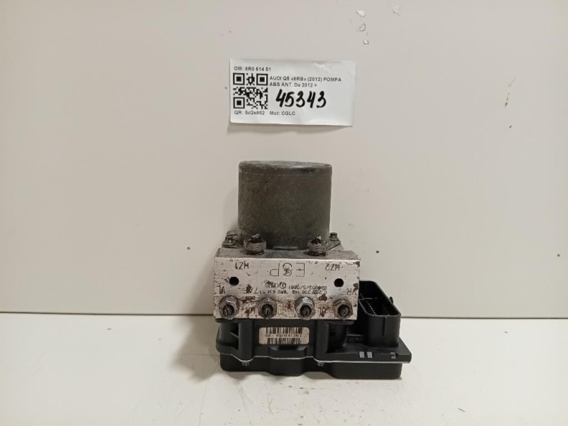 Staffa Sostegno Paraurti ANT DX BJ32-17E762-BB Land Rover Range Rover Evoque I 2011