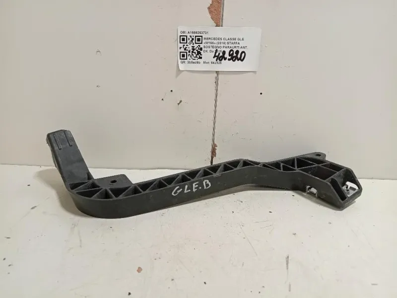 Staffa Sostegno Paraurti ANT DX A1666263731 Mercedes Classe GLE W166 2015