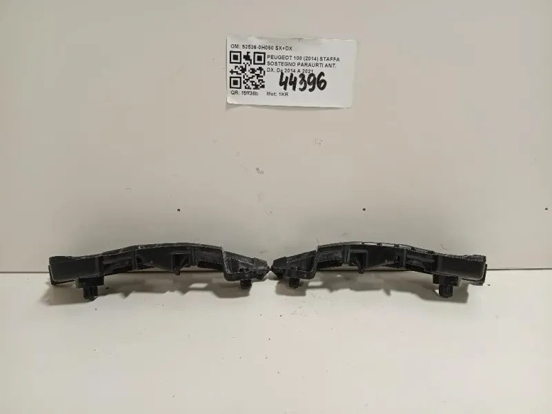 Staffa Sostegno Paraurti ANT DX 52536-0H050 SX+DX Peugeot 108 2014