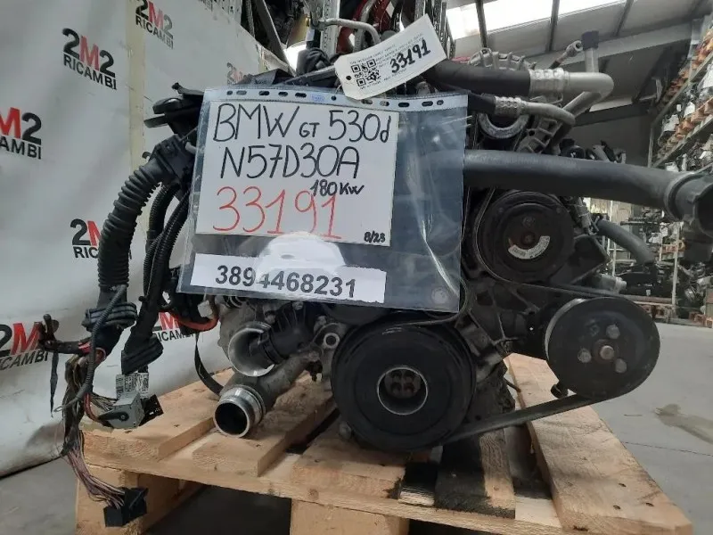 Motore Semicompleto N57D30A 245CV 180KW Bmw Serie 5 F07 GT 2010