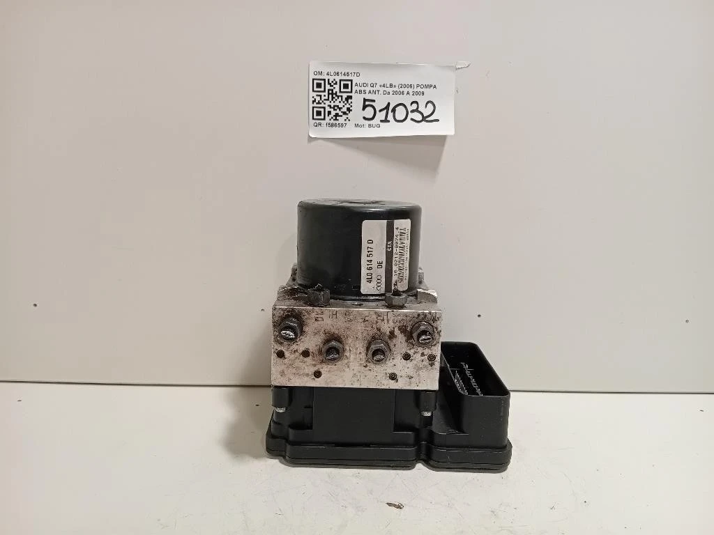 Pompa ABS ANT 4L0614517D Audi Q7 4LB 2006