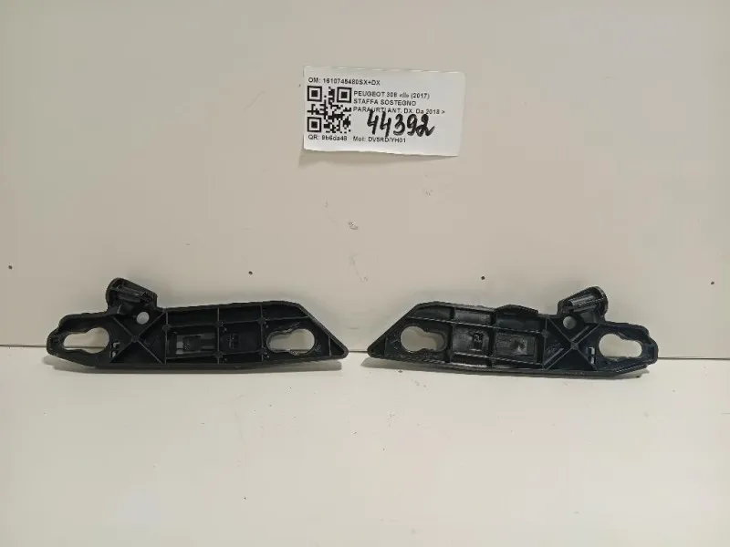 Staffa Sostegno Paraurti ANT DX 1610745480SX+DX Peugeot 308 II 2017