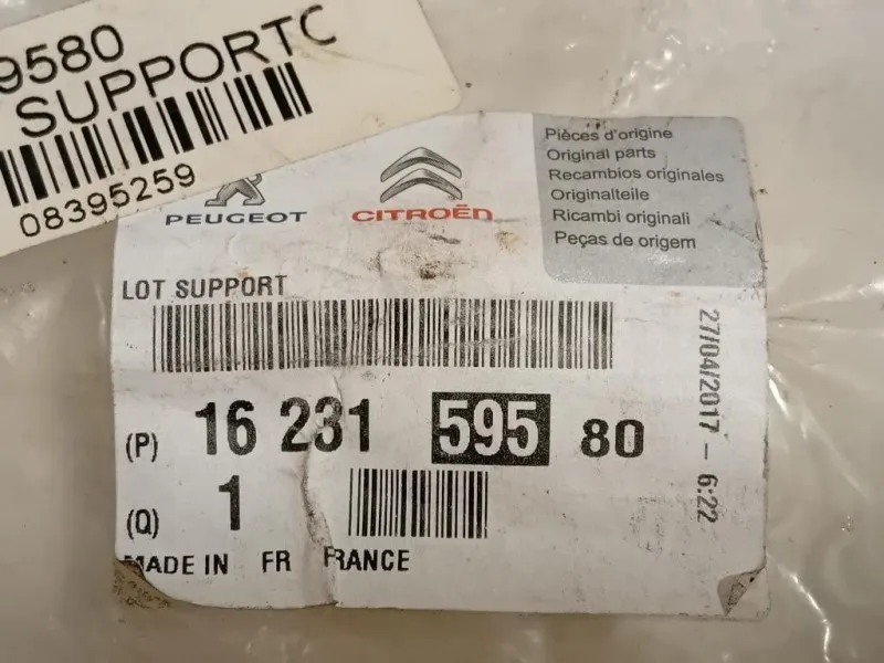 Staffa Sostegno Paraurti ANT DX 1623159580 SX+DX Peugeot 308 II 2017