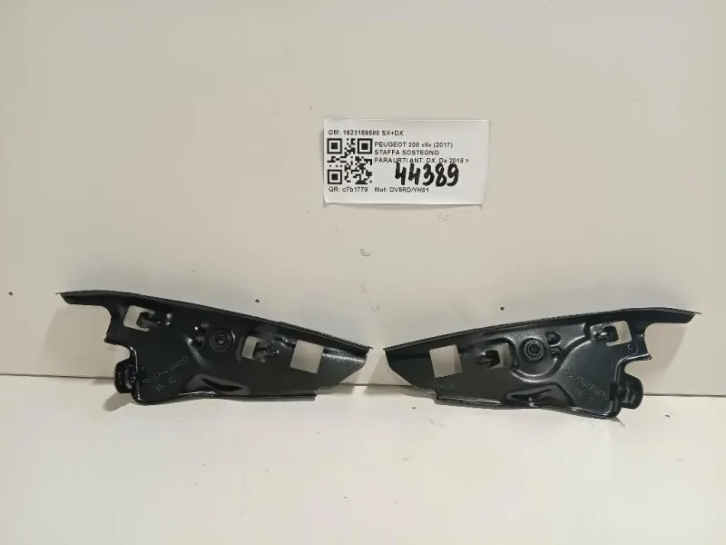 Staffa Sostegno Paraurti ANT DX 1623159580 SX+DX Peugeot 308 II 2017