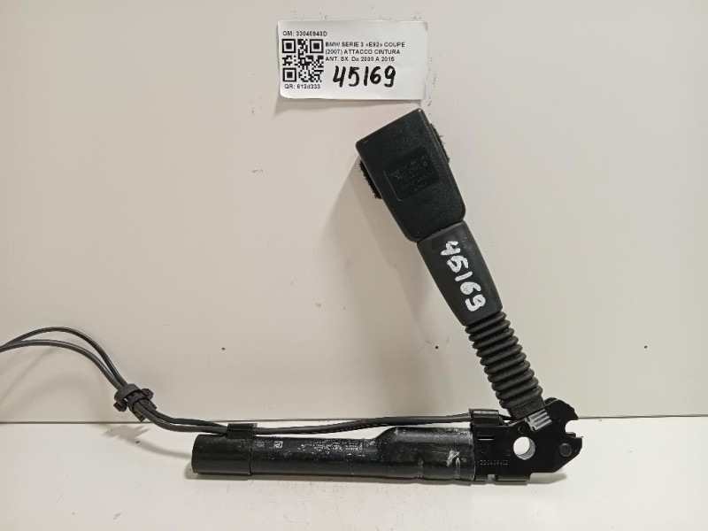 Attacco Cintura ANT SX 72117259387 Bmw Serie 1 F20 Berlina 2015