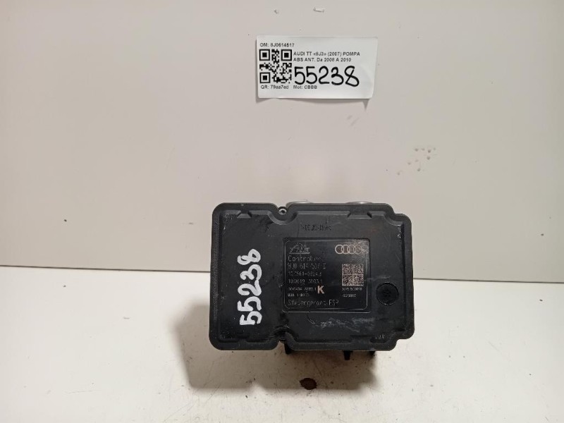 Staffa Sostegno Paraurti ANT DX 52535-02041 DX Toyota AYGO II 2014