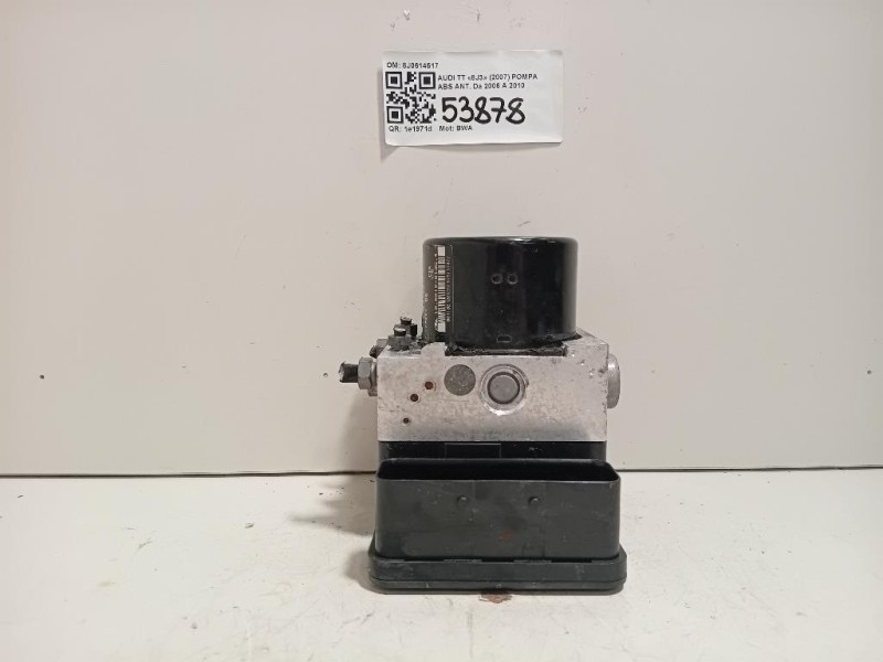 Staffa Sostegno Paraurti ANT SX 8P4 807 095 Audi A3 8PA Sportback 2008