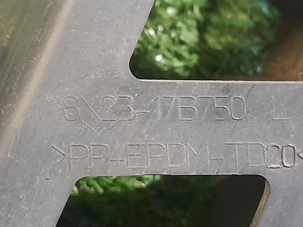 Staffa Sostegno Paraurti ANT SX 8X23-17B750 Jaguar XF I 2008