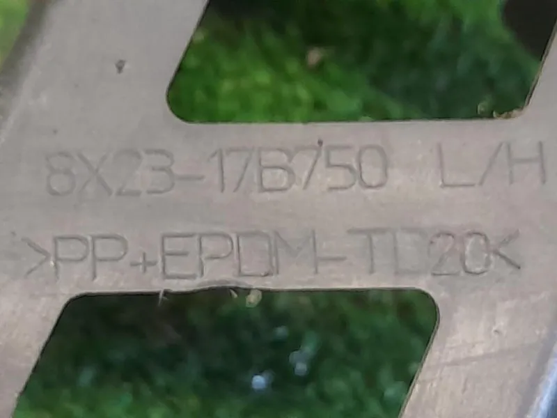 Staffa Sostegno Paraurti ANT SX 8X23-17B750 Jaguar XF I 2008