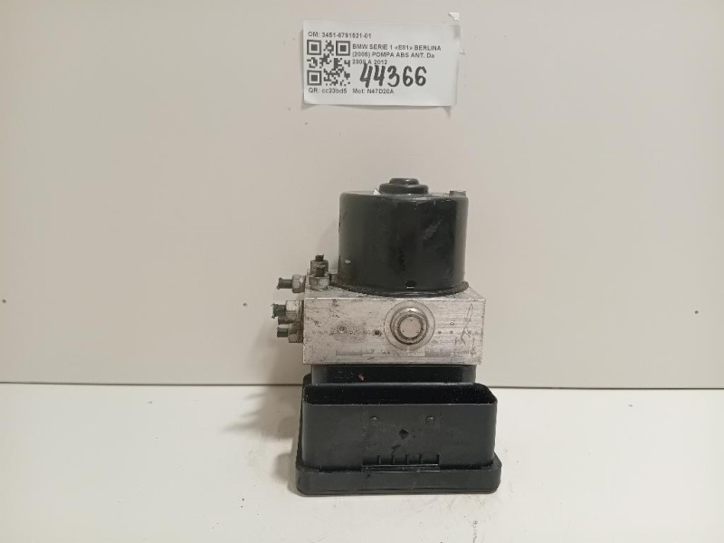 Pompa ABS ANT 3451-6791521-01 Bmw Serie 1 E81 Berlina 2005
