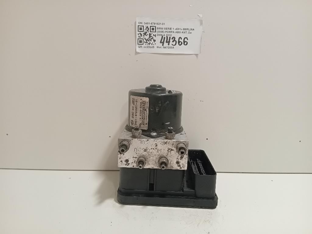 Pompa ABS ANT 3451-6791521-01 Bmw Serie 1 E81 Berlina 2005