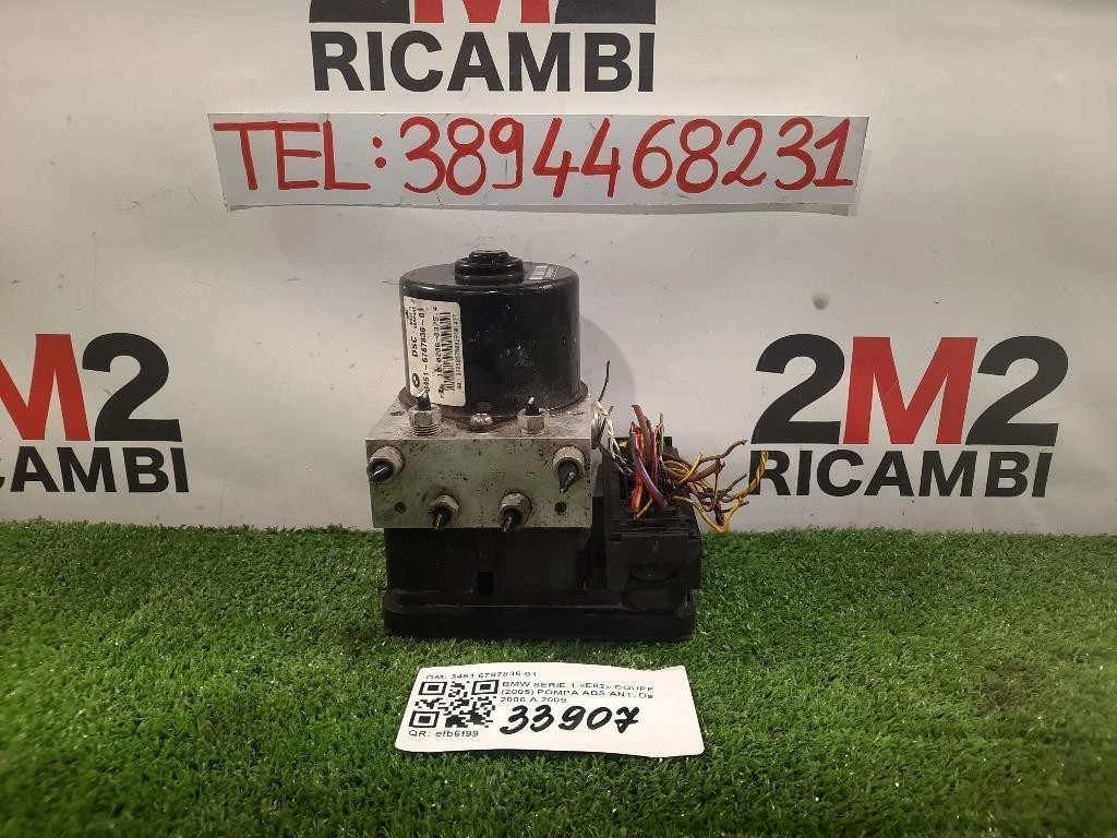 Pompa ABS ANT 3451 6787836-01 Bmw Serie 1 E82 Coupe 2005