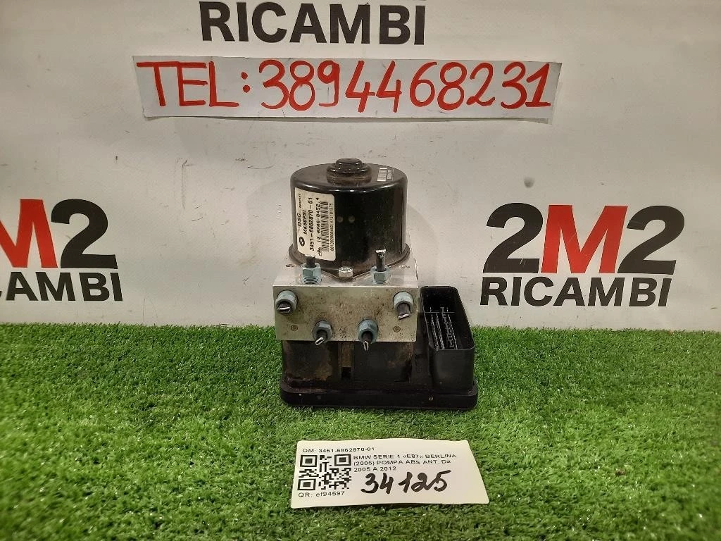Pompa ABS ANT 3451-6862870-01 Bmw Serie 1 E87 Berlina 2005