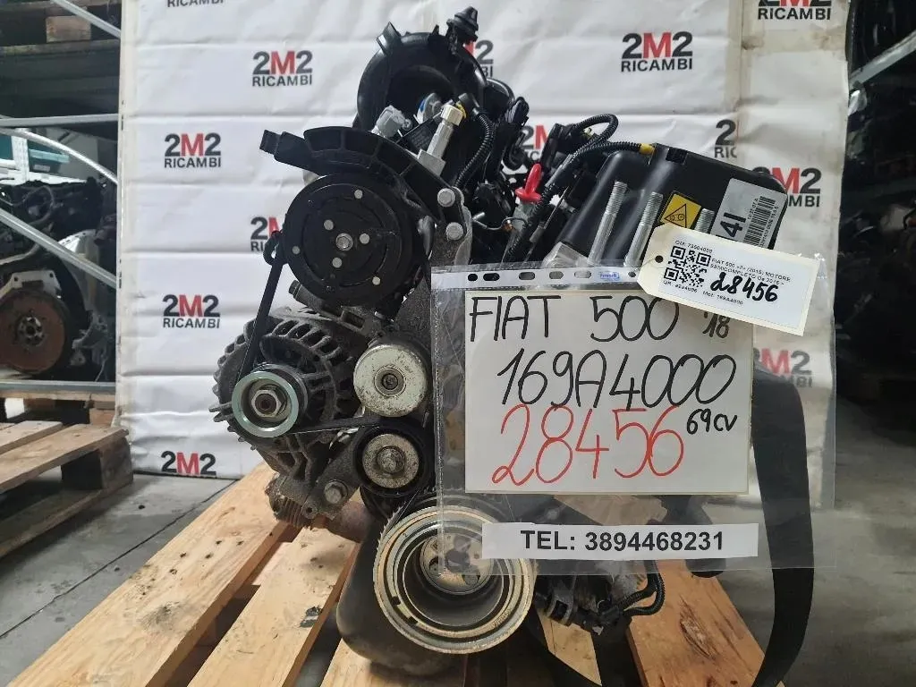 Motore Semicompleto 169A4000 69CV 51KW Fiat 500 II 2015