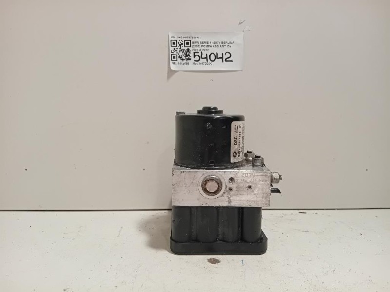Pompa ABS ANT 3451-6787836-01 Bmw Serie 1 E87 Berlina 2005