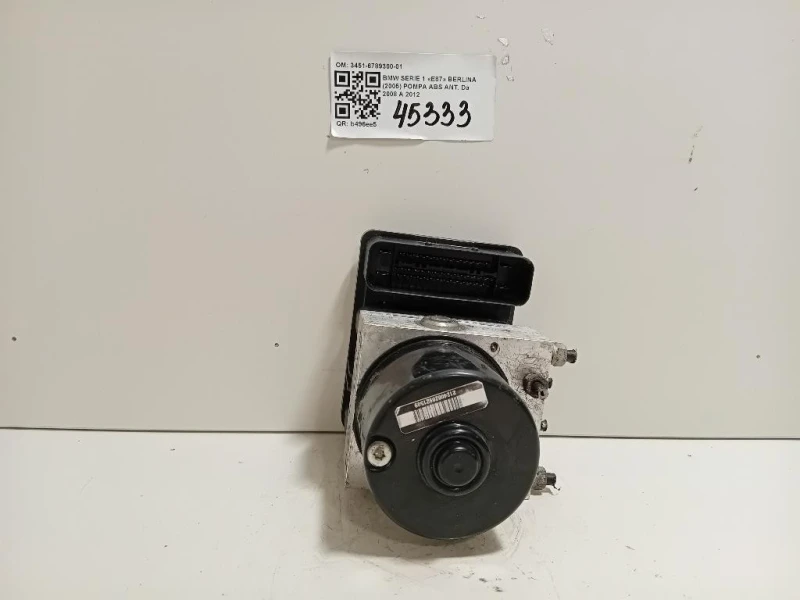 Pompa ABS ANT 3451-6789300-01 Bmw Serie 1 E87 Berlina 2005