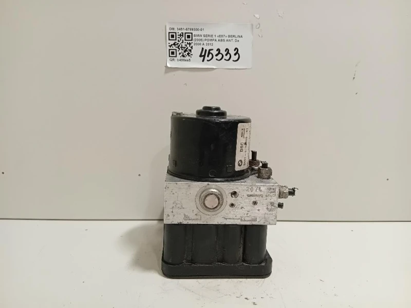 Pompa ABS ANT 3451-6789300-01 Bmw Serie 1 E87 Berlina 2005