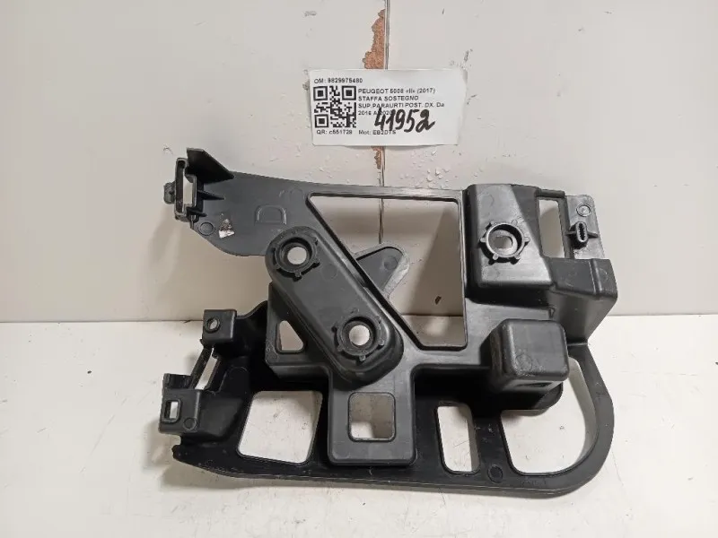 Staffa Sostegno Supparaurti POST DX 9829975480 Peugeot 5008 II 2017