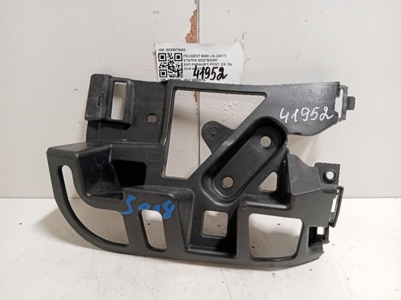 Staffa Sostegno Supparaurti POST DX 9829975480 Peugeot 5008 II 2017