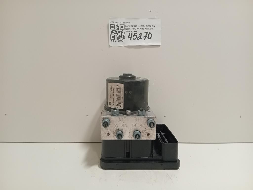 Pompa ABS ANT 3451-6789300-01 Bmw Serie 1 E87 Berlina 2005