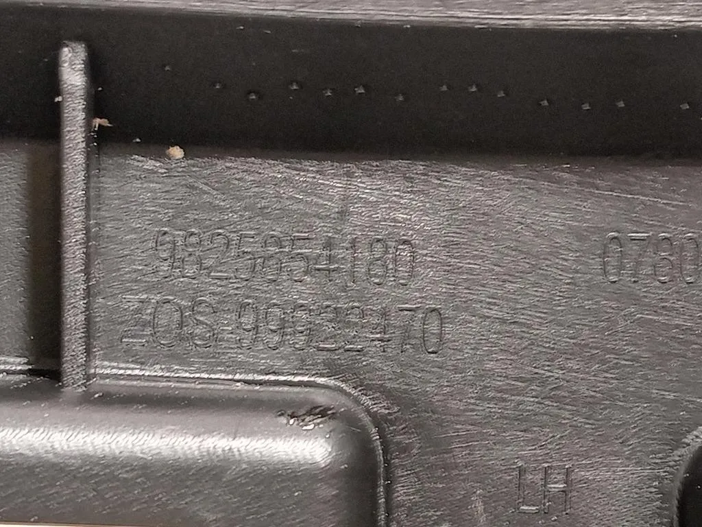 Staffa Sostegno Supparaurti POST SX 9825854180 Peugeot 2008 I 2016