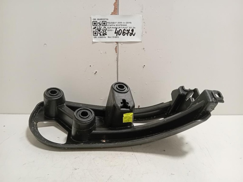 Staffa Sostegno Supparaurti POST SX 9845023780 Peugeot 2008 I 2016