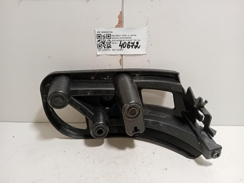 Staffa Sostegno Supparaurti POST SX 9845023780 Peugeot 2008 I 2016