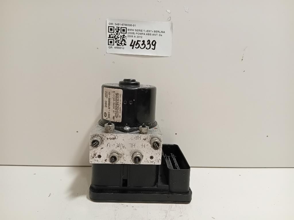 Pompa ABS ANT 3451-6789300-01 Bmw Serie 1 E87 Berlina 2005