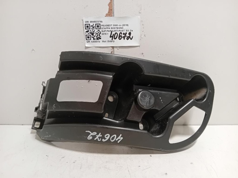 Staffa Sostegno Supparaurti POST SX 9845023780 Peugeot 2008 I 2016