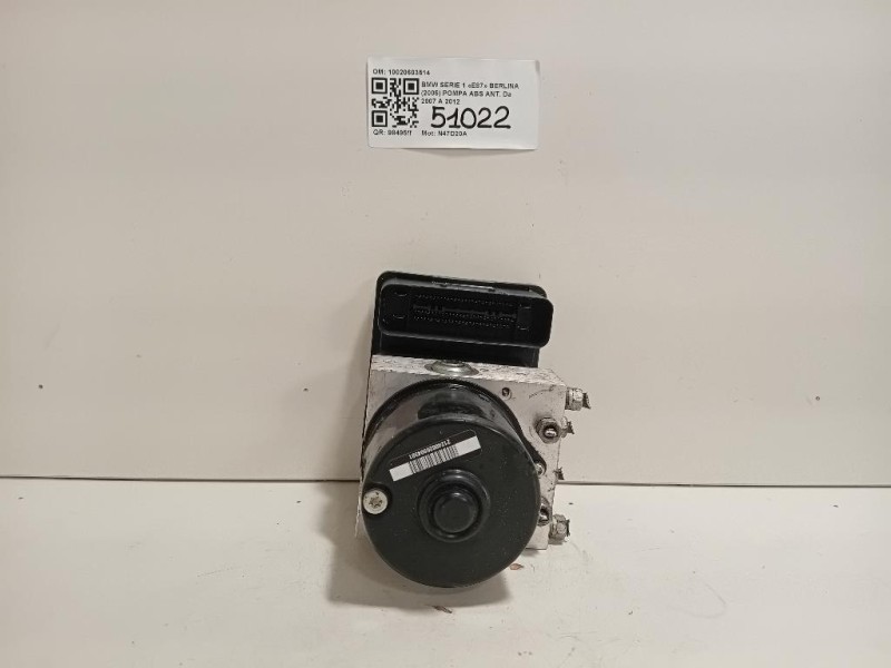 Pompa ABS ANT 10020603514 Bmw Serie 1 E87 Berlina 2005