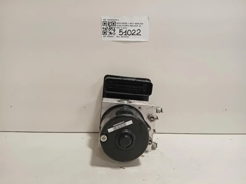 Pompa ABS ANT 10020603514 Bmw Serie 1 E87 Berlina 2005